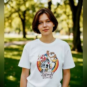 Warner Bros. Light  Looney Tunes Shirt 2XL